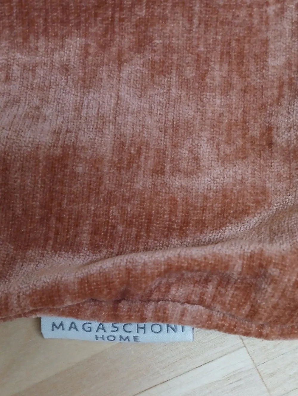 Magaschoni Plush Velvet Accent Pillow Covers - Salmon Set Of 2